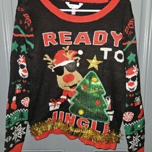 Christmas Sweater Sz M (7-9)